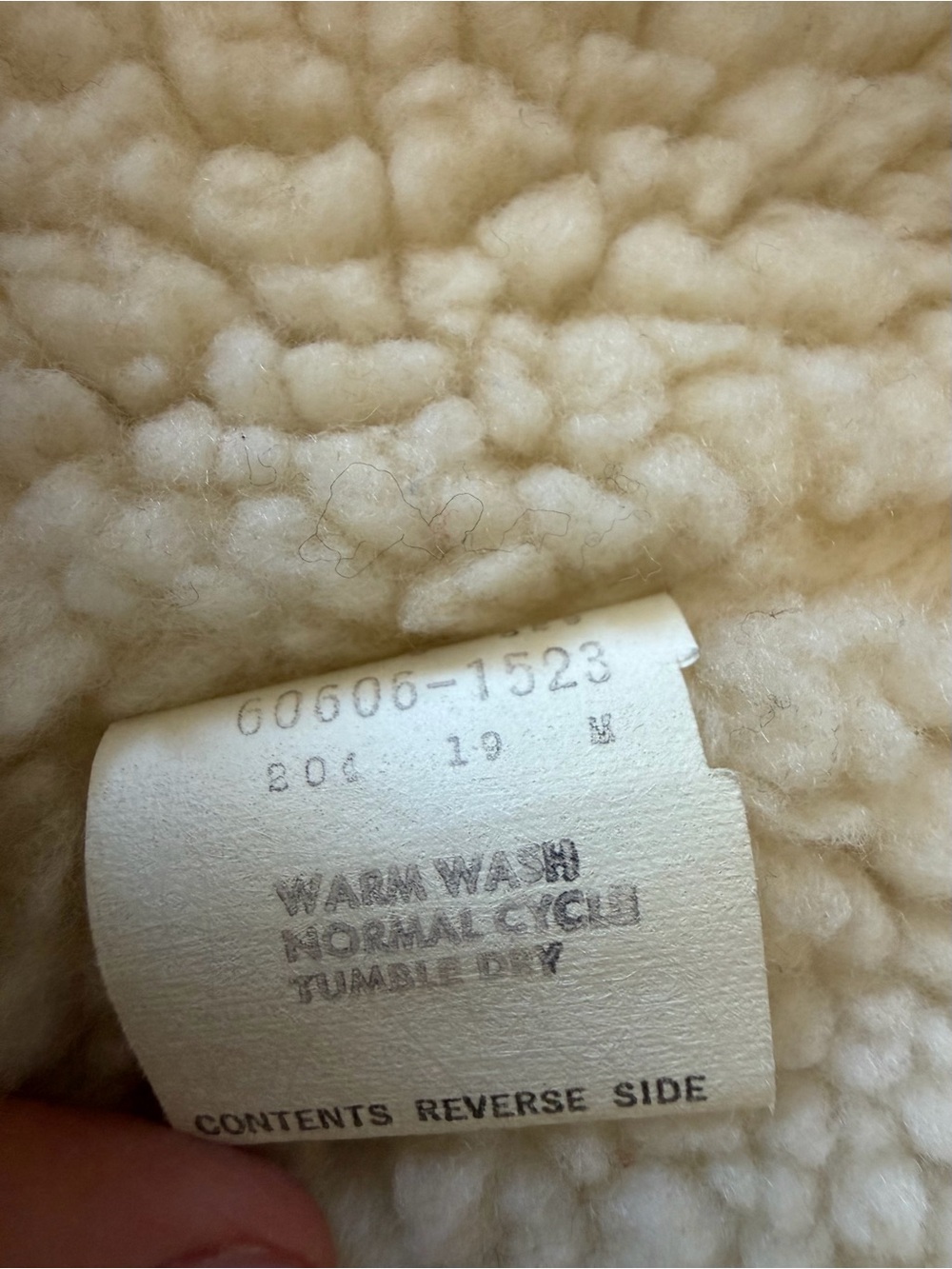 Vintage 1970s Levi’s White Tab Corduroy Sherpa Vest size M - Picture 6 of 6